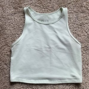 Fleo Tempo Crop - Lime Cream